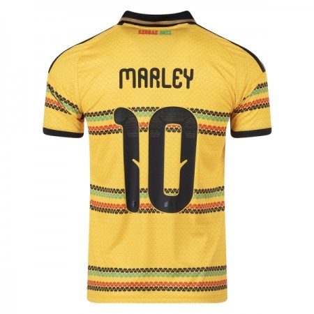 Camisola Jamaica Bob Marley 10 1º Equipamento Mundial 2026 Manga Curta