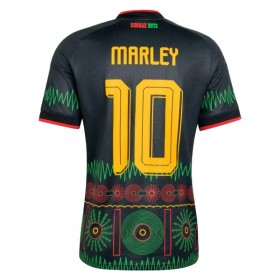 Camisola Jamaica Bob Marley 10 2º Equipamento Mundial 2026 Manga Curta