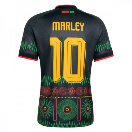 Camisola Jamaica Bob Marley 10 2º Equipamento Mundial 2026 Manga Curta