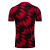 Camisola Manchester United Pre-Match 2025-26 Vermelha Manga Curta