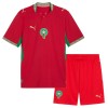 Camisola Marrocos Criança 1º Equipamento Mundial 2026 Manga Curta