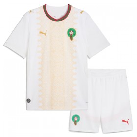 Camisola Marrocos Criança 2º Equipamento Mundial 2026 Manga Curta