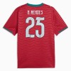 Camisola Portugal Nuno Mendes 25 1º Equipamento Mundial 2026 Manga Curta