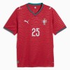 Camisola Portugal Nuno Mendes 25 1º Equipamento Mundial 2026 Manga Curta