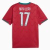 Camisola Portugal Rafael Leao 17 1º Equipamento Mundial 2026 Manga Curta