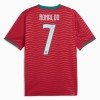 Camisola Portugal Ronaldo 7 1º Equipamento Mundial 2026 Manga Curta