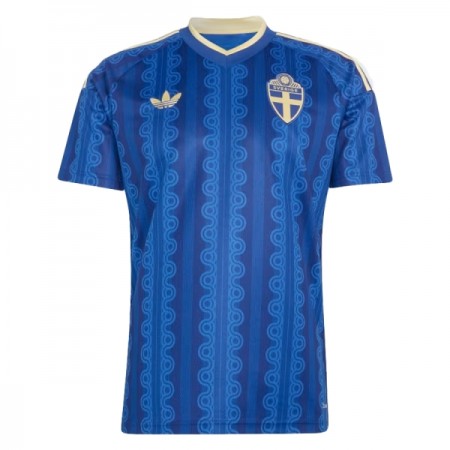 Camisola Suécia 2º Equipamento Mundial 2026 Manga Curta
