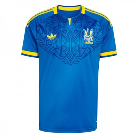 Camisola Ucrânia 2º Equipamento Mundial 2026 Manga Curta