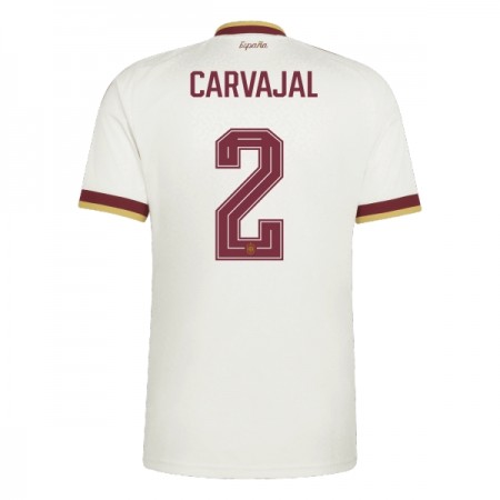 Camisola Espanha Carvajal 2 2º Equipamento Mundial 2026 Manga Curta
