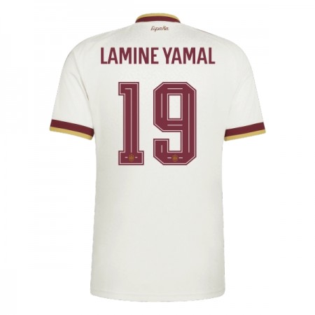 Camisola Espanha Lamine Yamal 19 2º Equipamento Mundial 2026 Manga Curta