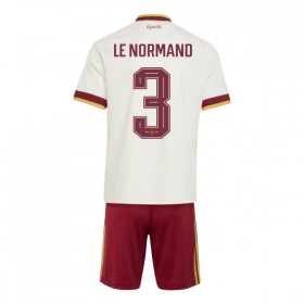 Camisola Espanha Le Normand 3 Criança 2º Equipamento Mundial 2026 Manga Curta