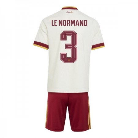 Camisola Espanha Le Normand 3 Criança 2º Equipamento Mundial 2026 Manga Curta
