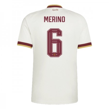 Camisola Espanha Merino 6 2º Equipamento Mundial 2026 Manga Curta