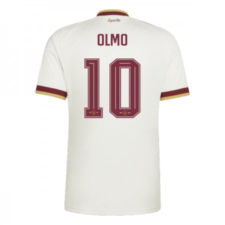 Camisola Espanha Olmo 10 2º Equipamento Mundial 2026 Manga Curta
