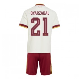 Camisola Espanha Oyarzabal 21 Criança 2º Equipamento Mundial 2026 Manga Curta