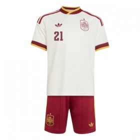 Camisola Espanha Oyarzabal 21 Criança 2º Equipamento Mundial 2026 Manga Curta