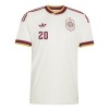 Camisola Espanha Pedri 20 2º Equipamento Mundial 2026 Manga Curta