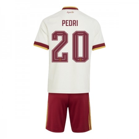 Camisola Espanha Pedri 20 Criança 2º Equipamento Mundial 2026 Manga Curta