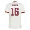 Camisola Espanha Rodrigo 16 2º Equipamento Mundial 2026 Manga Curta