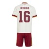 Camisola Espanha Rodrigo 16 Criança 2º Equipamento Mundial 2026 Manga Curta