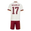 Camisola Espanha Williams JR 17 Criança 2º Equipamento Mundial 2026 Manga Curta