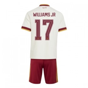 Camisola Espanha Williams JR 17 Criança 2º Equipamento Mundial 2026 Manga Curta
