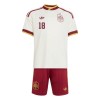 Camisola Espanha Zubimendi 18 Criança 2º Equipamento Mundial 2026 Manga Curta