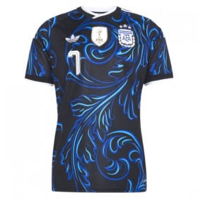 Camisola Argentina De Paul 7 Criança 2º Equipamento Mundial 2026 Manga Curta