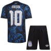 Camisola Argentina Messi 10 Criança 2º Equipamento Mundial 2026 Manga Curta