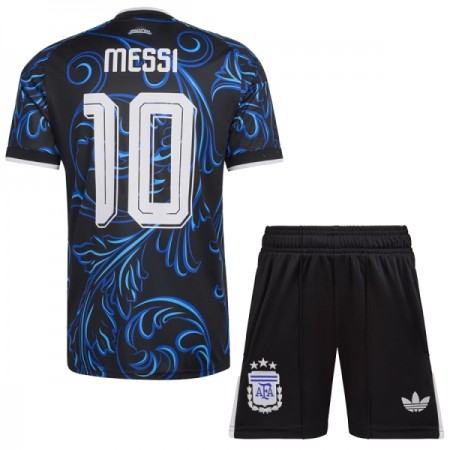 Camisola Argentina Messi 10 Criança 2º Equipamento Mundial 2026 Manga Curta