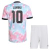Camisola Bélgica Lukaku 10 Criança 2º Equipamento Mundial 2026 Manga Curta
