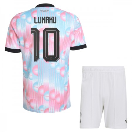 Camisola Bélgica Lukaku 10 Criança 2º Equipamento Mundial 2026 Manga Curta