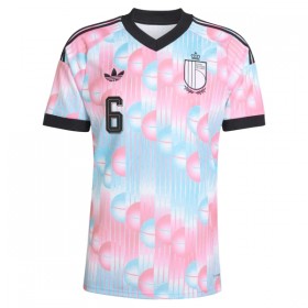 Camisola Bélgica Onana 6 2º Equipamento Mundial 2026 Manga Curta