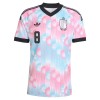 Camisola Bélgica Tielemans 8 2º Equipamento Mundial 2026 Manga Curta