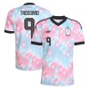 Camisola Bélgica Trossard 9 2º Equipamento Mundial 2026 Manga Curta