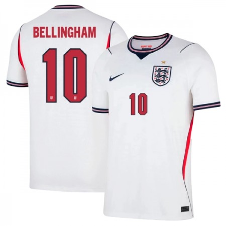 Camisola Inglaterra Bellingham 10 1º Equipamento Mundial 2026 Manga Curta