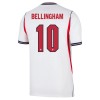 Camisola Inglaterra Bellingham 10 1º Equipamento Mundial 2026 Manga Curta
