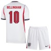 Camisola Inglaterra Bellingham 10 Criança 1º Equipamento Mundial 2026 Manga Curta