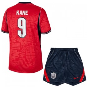 Camisola Inglaterra Kane 9 Criança 2º Equipamento Mundial 2026 Manga Curta