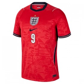 Camisola Inglaterra Kane 9 Criança 2º Equipamento Mundial 2026 Manga Curta