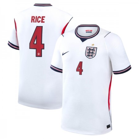 Camisola Inglaterra Rice 4 1º Equipamento Mundial 2026 Manga Curta