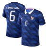 Camisola França Camavinga 6 1º Equipamento Mundial 2026 Manga Curta