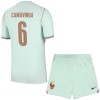 Camisola França Camavinga 6 Criança 2º Equipamento Mundial 2026 Manga Curta