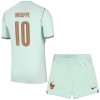 Camisola França Mbappé 10 Criança 2º Equipamento Mundial 2026 Manga Curta
