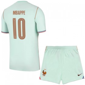 Camisola França Mbappé 10 Criança 2º Equipamento Mundial 2026 Manga Curta