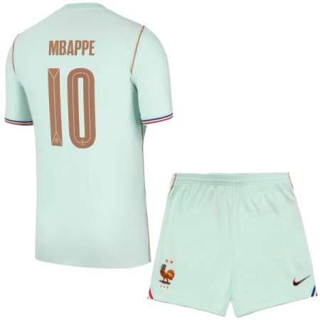 Camisola França Mbappé 10 Criança 2º Equipamento Mundial 2026 Manga Curta