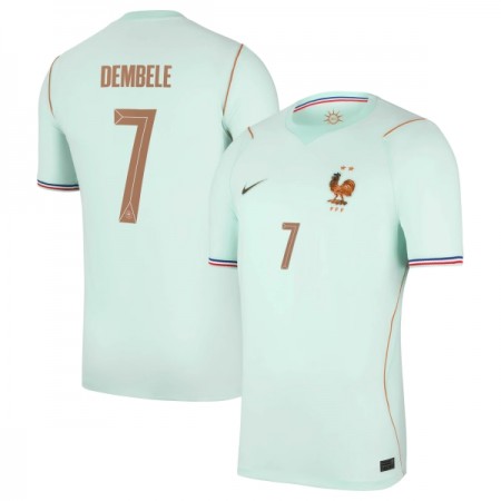 Camisola França O. Dembele 7 2º Equipamento Mundial 2026 Manga Curta