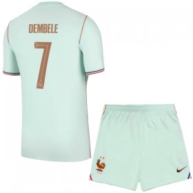 Camisola França O. Dembele 7 Criança 2º Equipamento Mundial 2026 Manga Curta