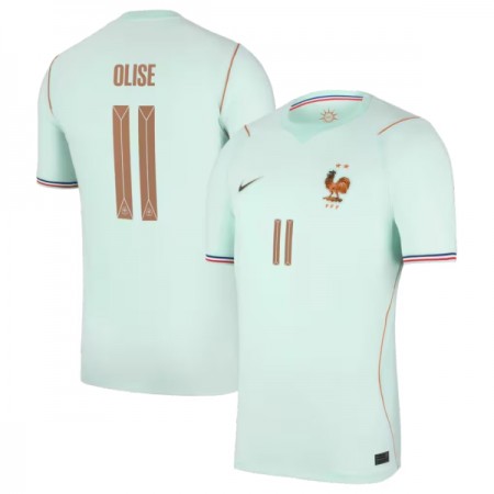 Camisola França Olise 11 2º Equipamento Mundial 2026 Manga Curta