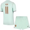 Camisola França Olise 11 Criança 2º Equipamento Mundial 2026 Manga Curta
